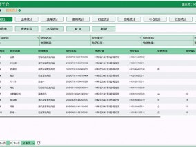 报表统计界面